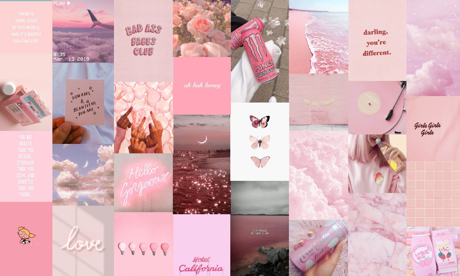 Aesthetic Pink Laptop Wallpapers