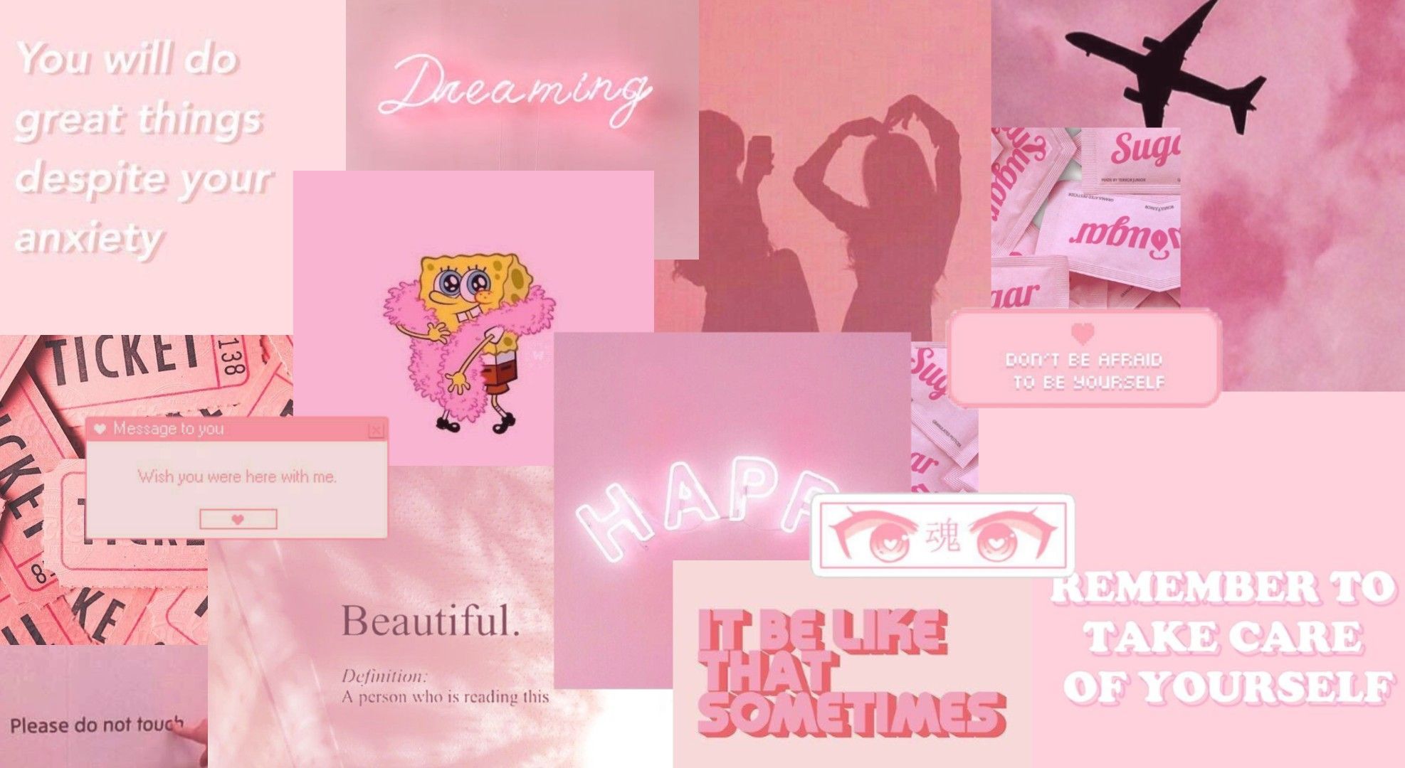 Aesthetic Pink Laptop Wallpapers