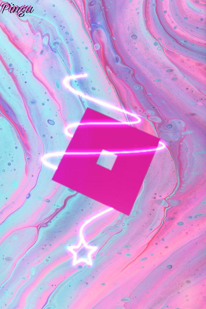 Aesthetic Pink Roblox Logo Wallpapers