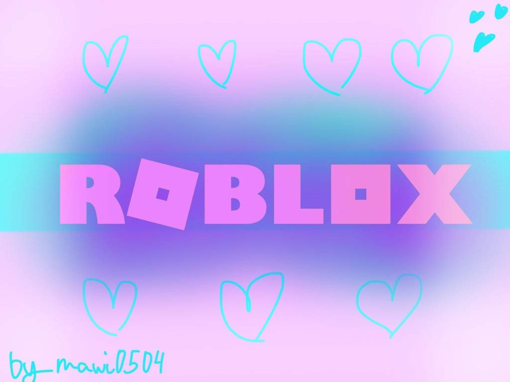 Aesthetic Pink Roblox Logo Wallpapers