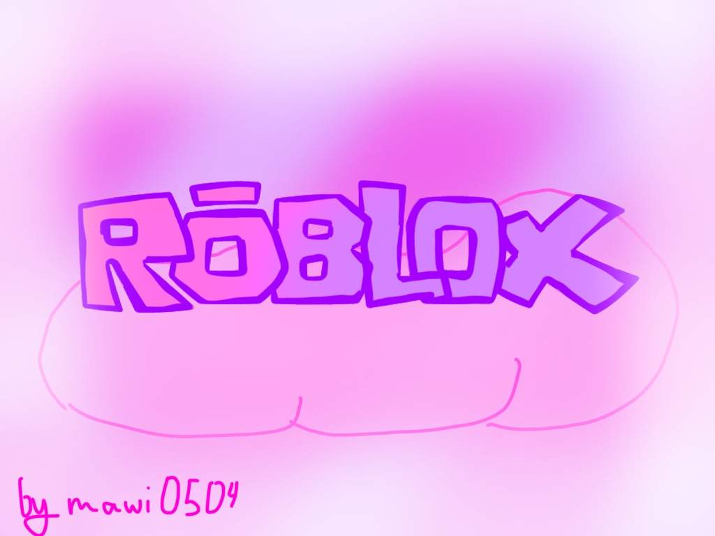 Aesthetic Pink Roblox Logo Wallpapers