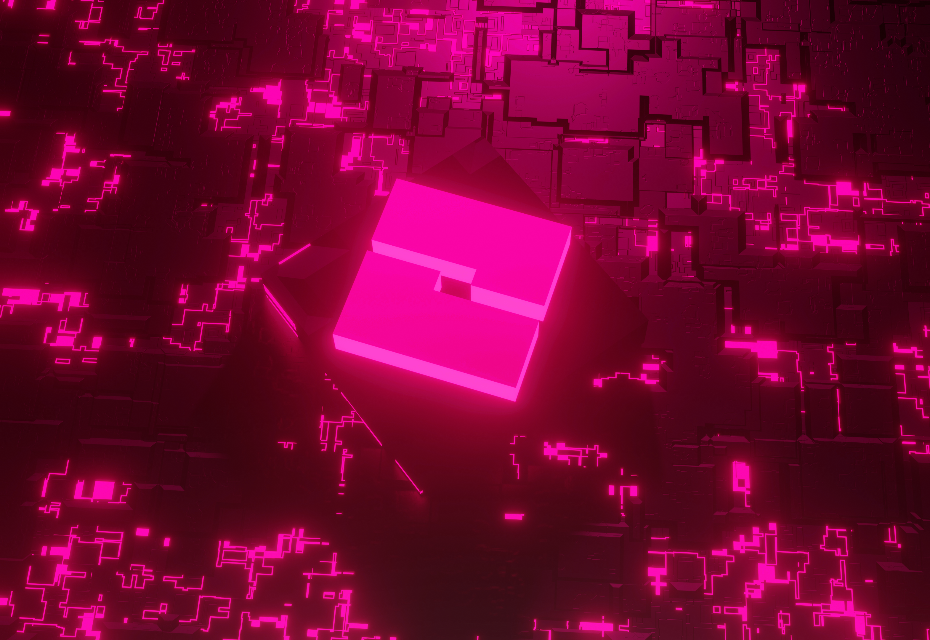 Aesthetic Pink Roblox Logo Wallpapers