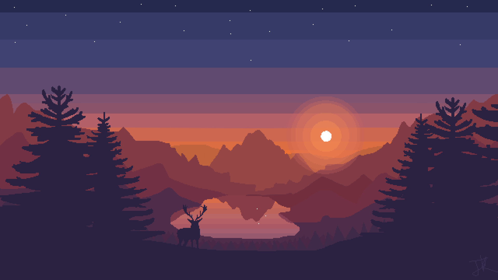 Aesthetic Pixel Hd Desktop Wallpapers