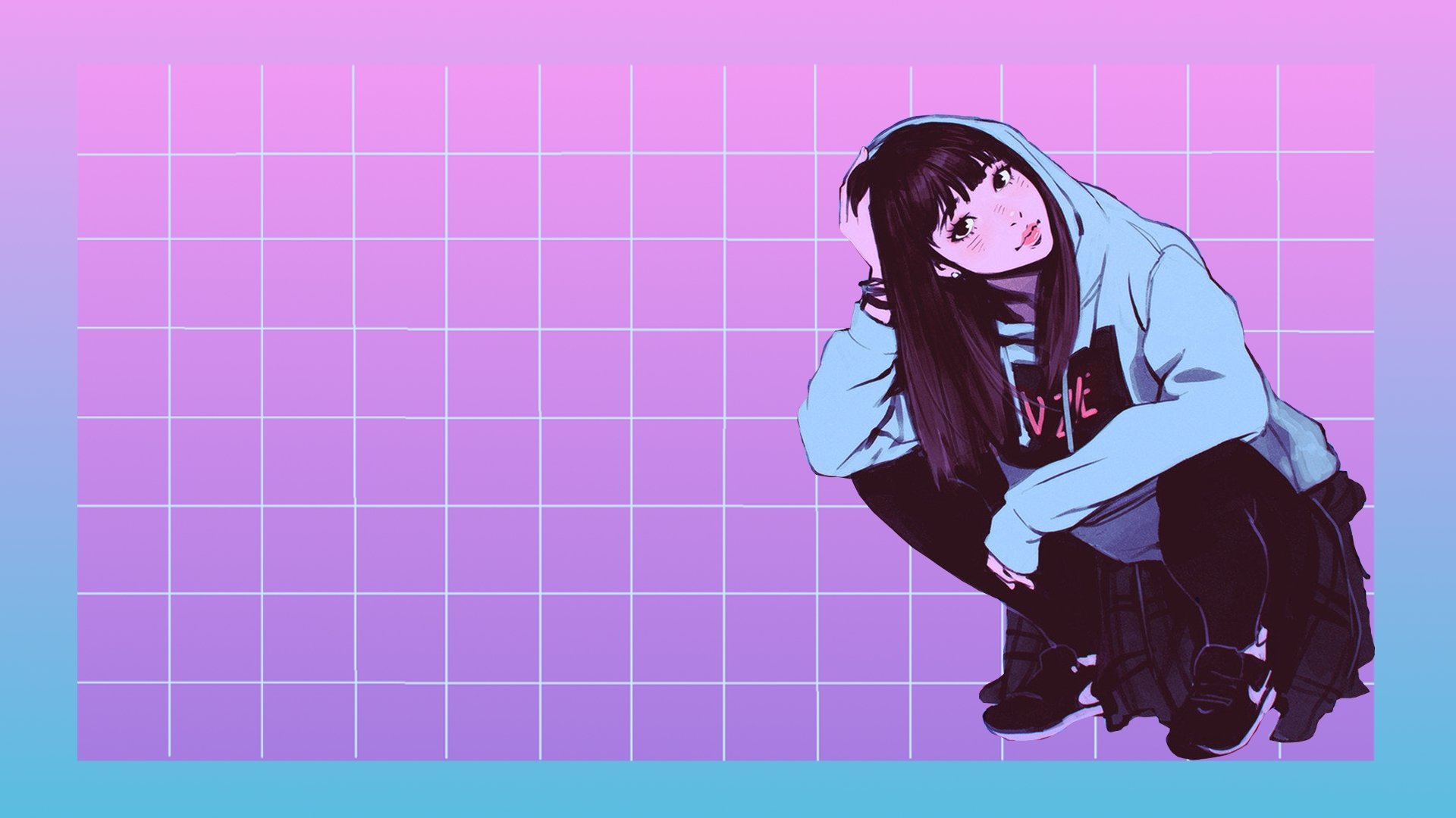 Aesthetic Purple Anime Wallpapers