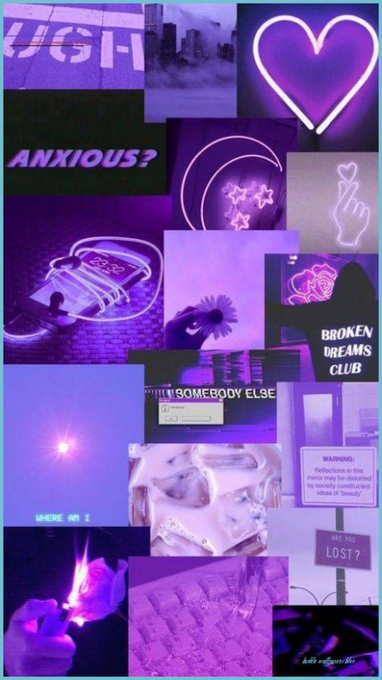 Aesthetic Purple Baddie Wallpapers