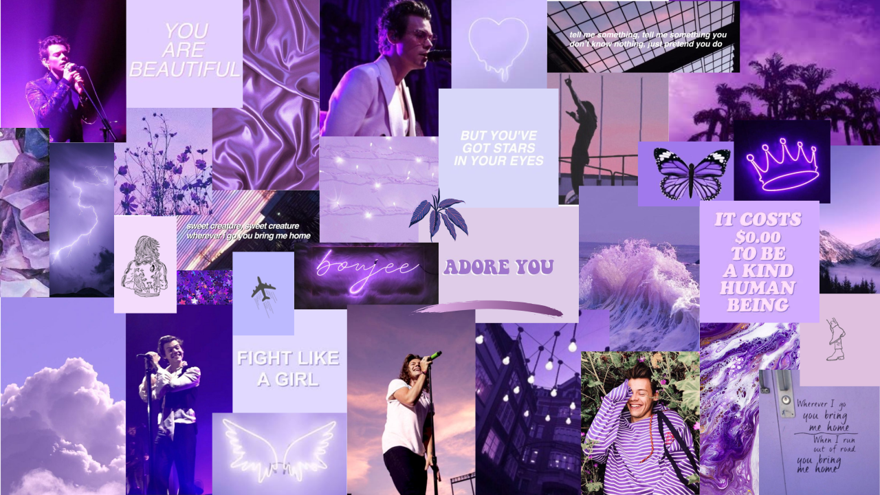 Aesthetic Purple Baddie Wallpapers