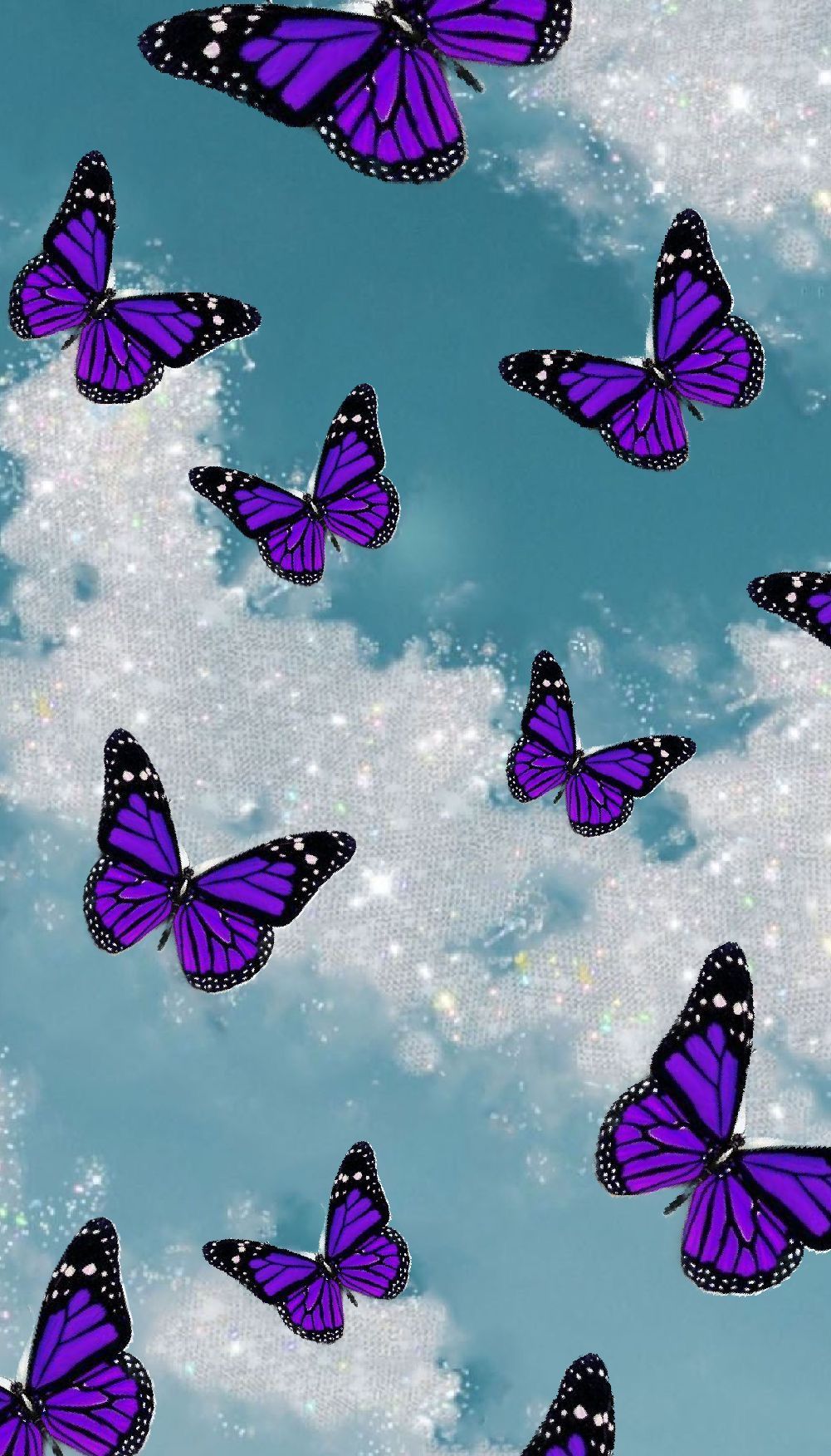 Aesthetic Purple Butterfly Wallpapers