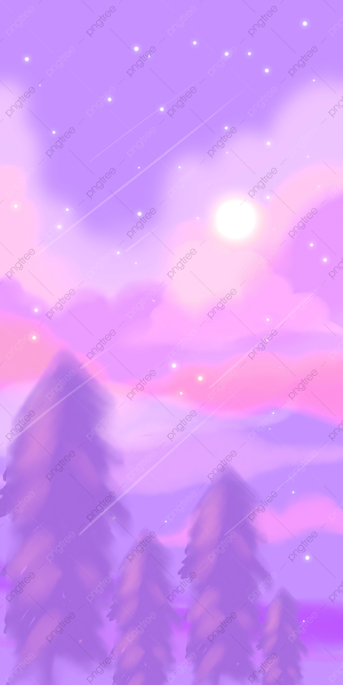 Aesthetic Purple Clouds Wallpapers