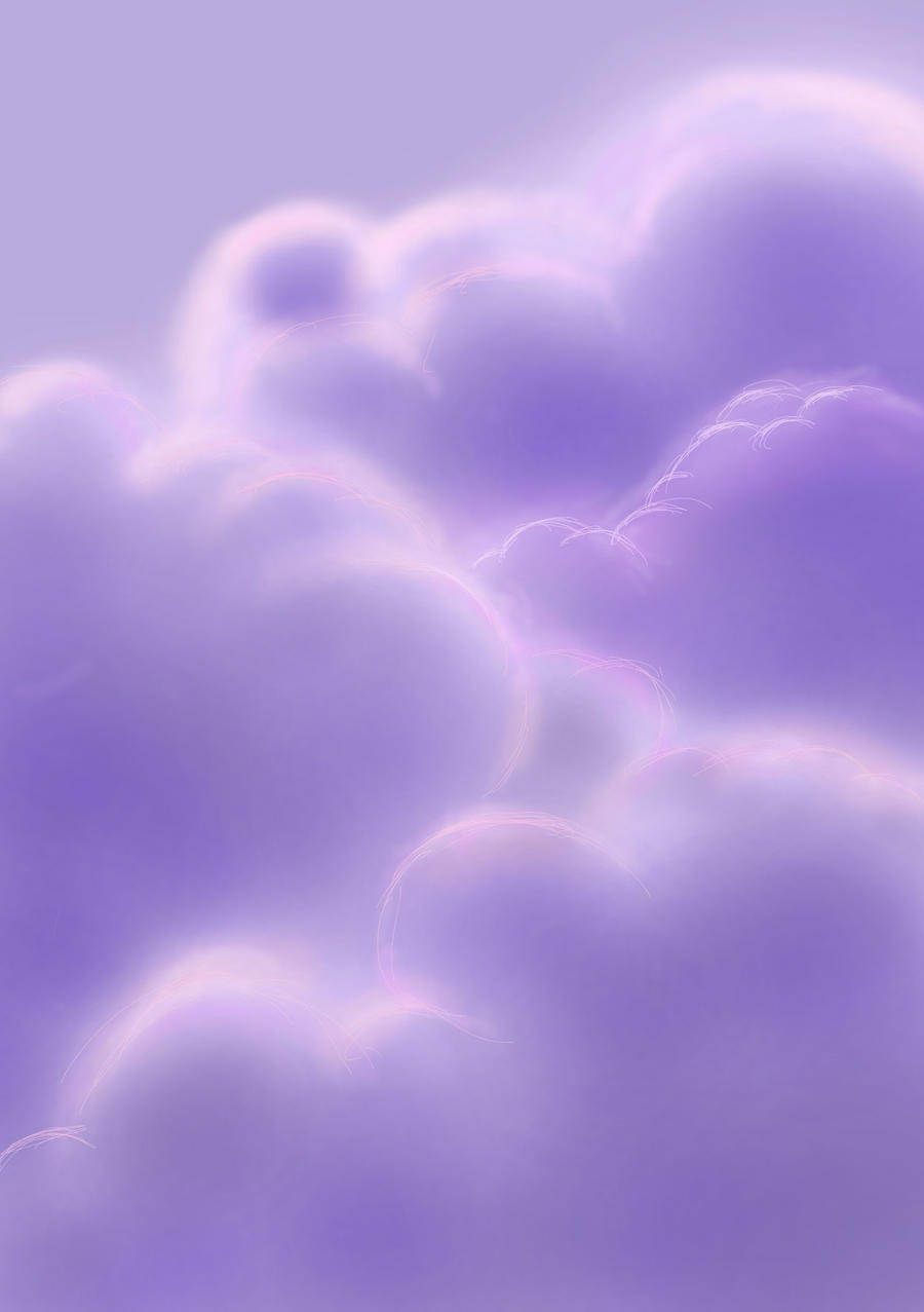 Aesthetic Purple Clouds Wallpapers