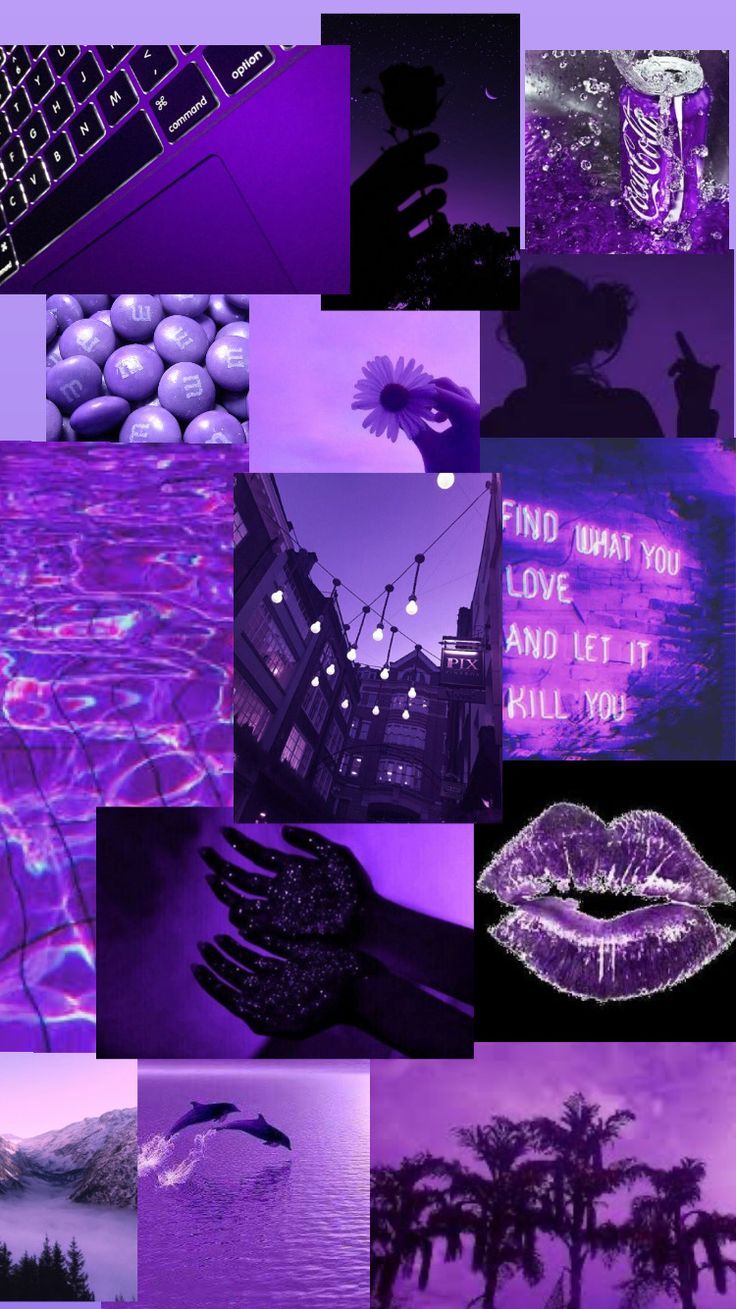 Aesthetic Purple Iphone Wallpapers