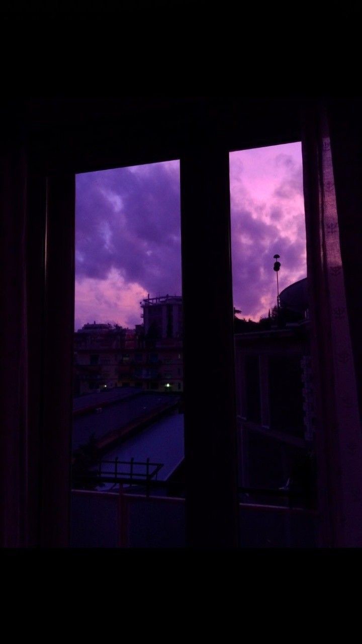 Aesthetic Purple Sky Wallpapers