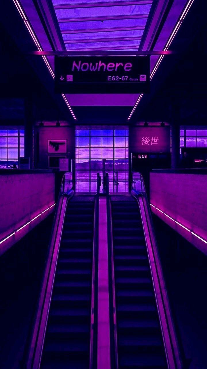 Aesthetic Retro Purple Wallpapers