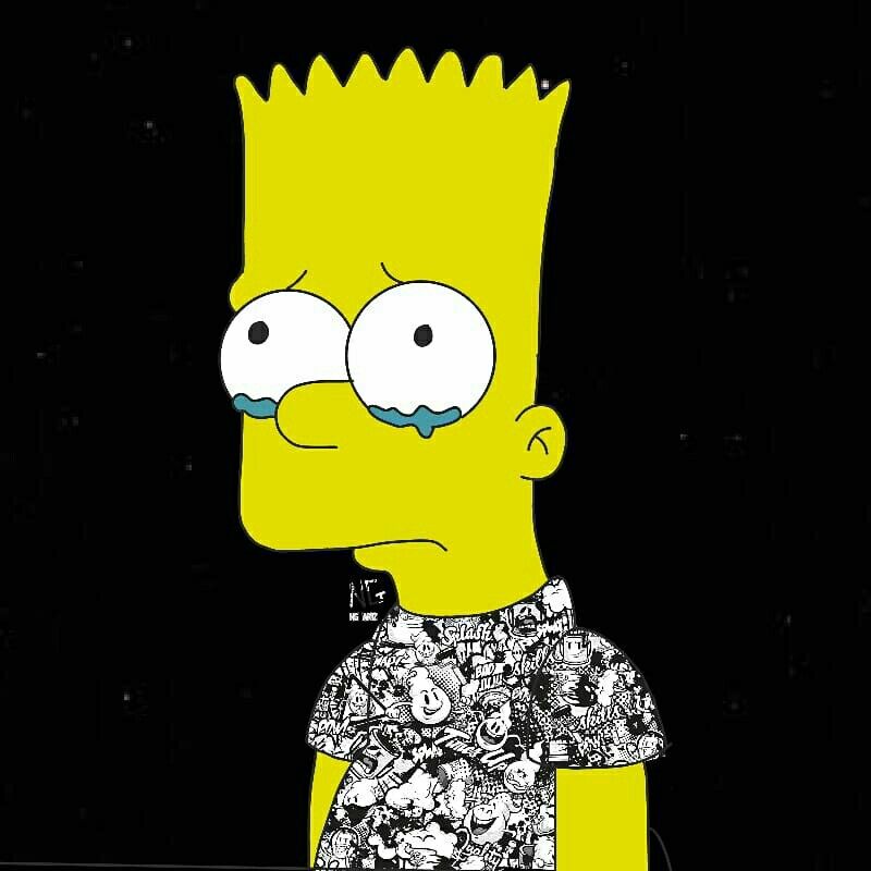 Aesthetic Sad Bart Simpson Wallpapers