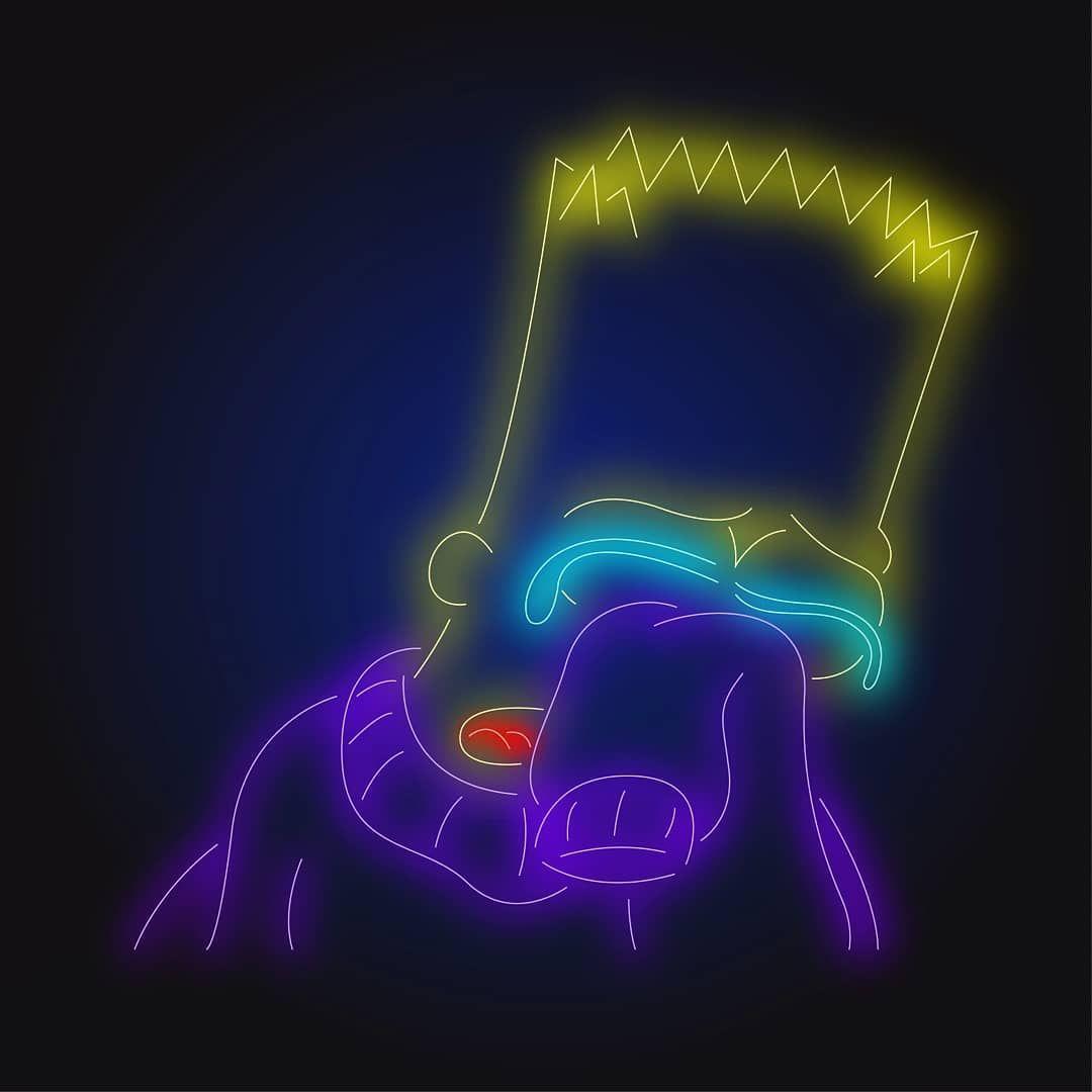 Aesthetic Sad Bart Simpson Wallpapers