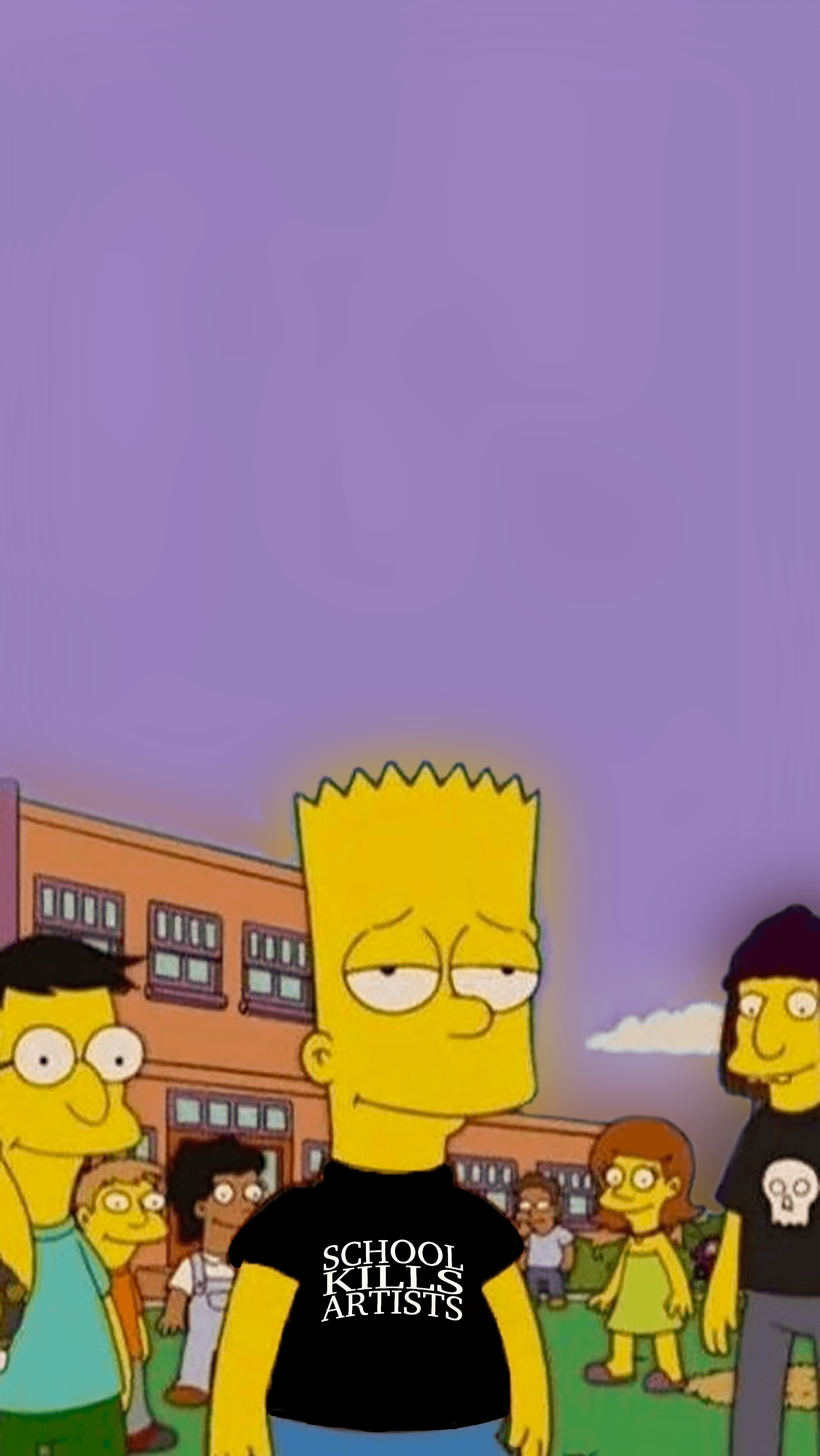 Aesthetic Sad Bart Simpson Wallpapers