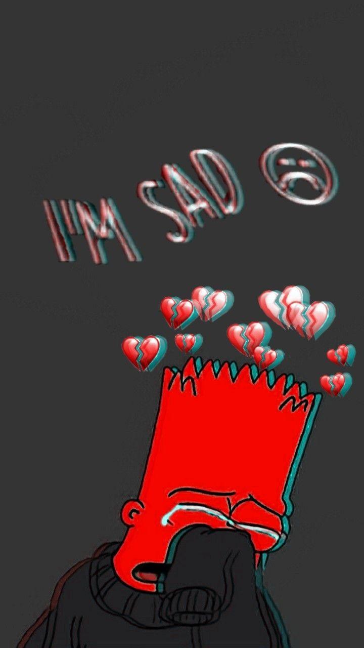 Aesthetic Sad Bart Simpson Wallpapers