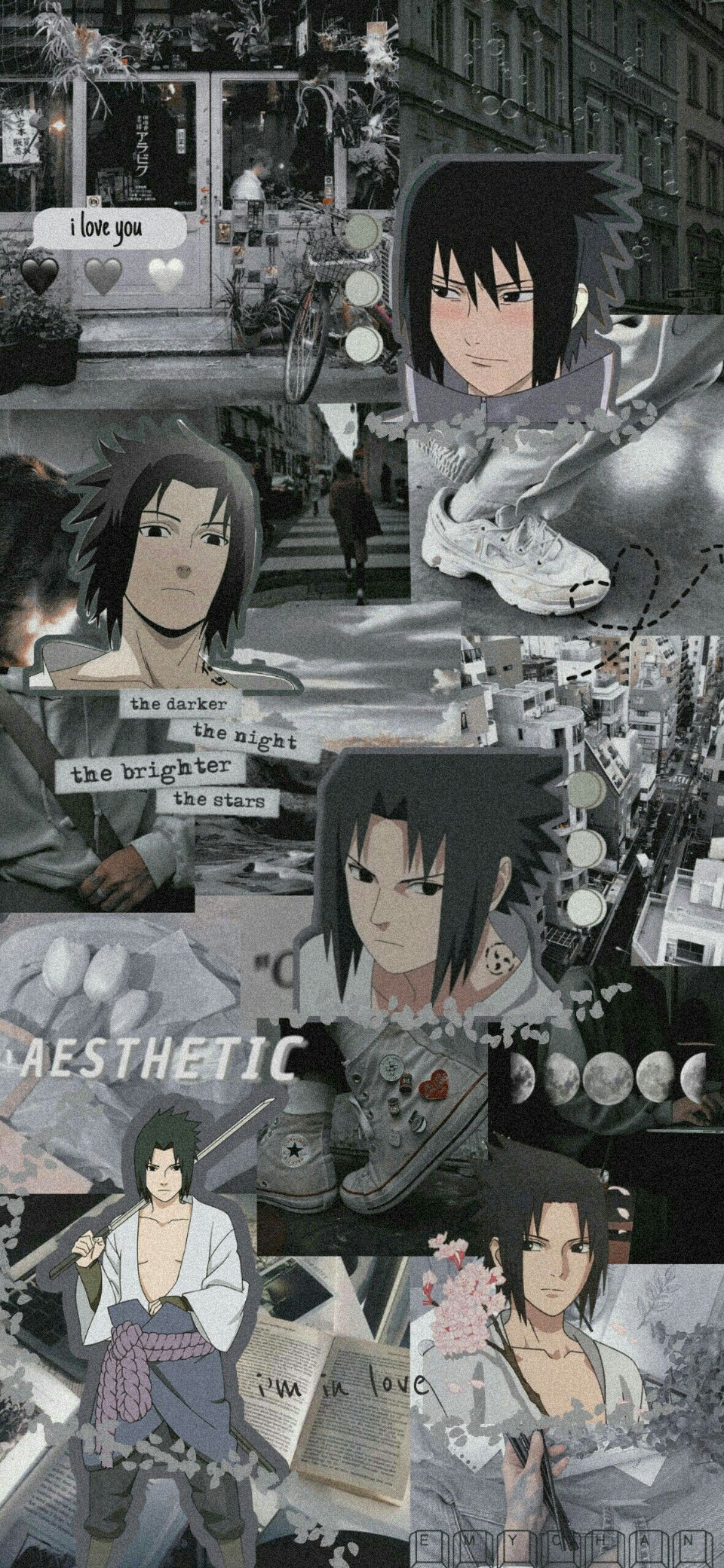 Aesthetic Sasuke Wallpapers