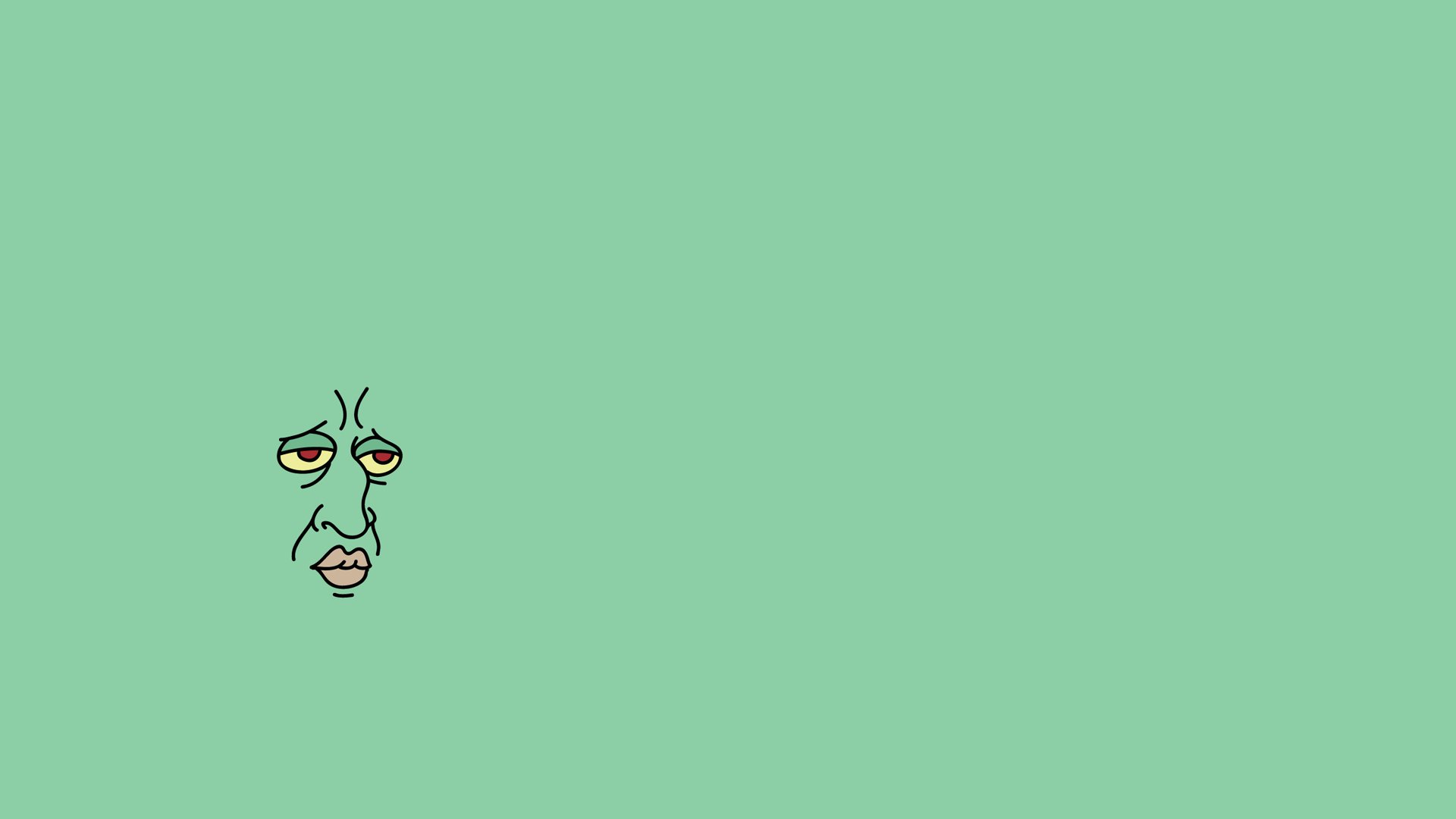 Aesthetic Squidward Wallpapers