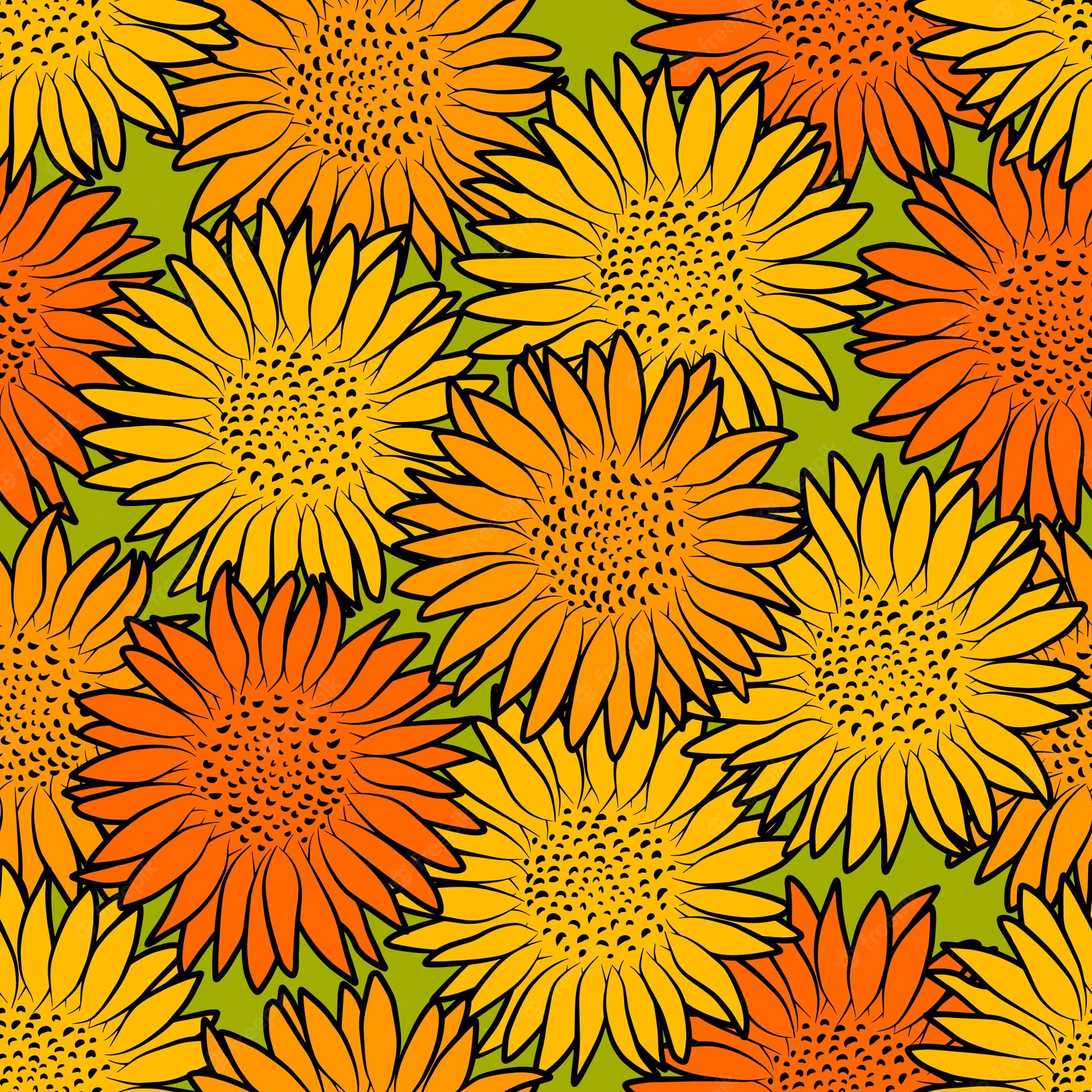 Aesthetic Sunflower Field Wallpapers