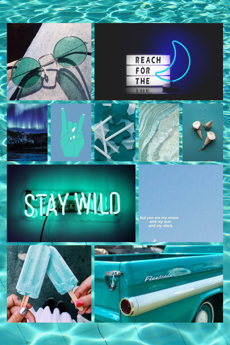 Aesthetic Teal Wallpapers