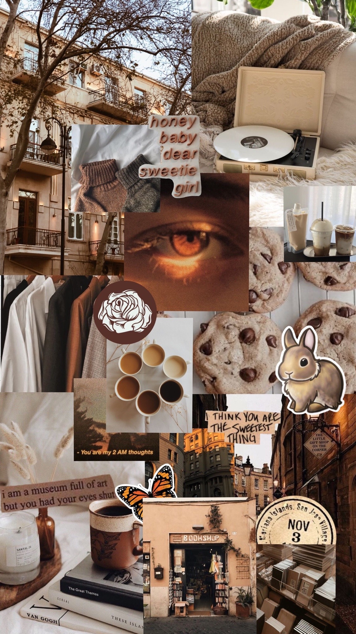 Aesthetic Tumblr Brown Wallpapers