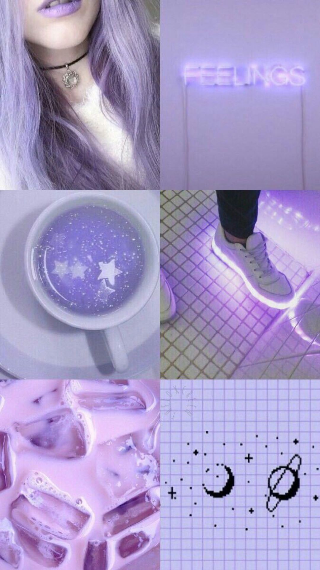 Aesthetic Tumblr Purple Wallpapers