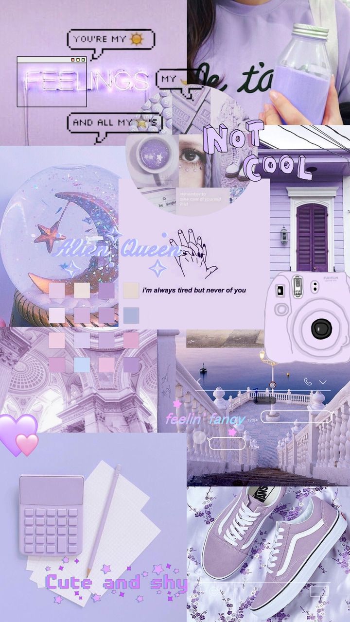 Aesthetic Tumblr Purple Wallpapers