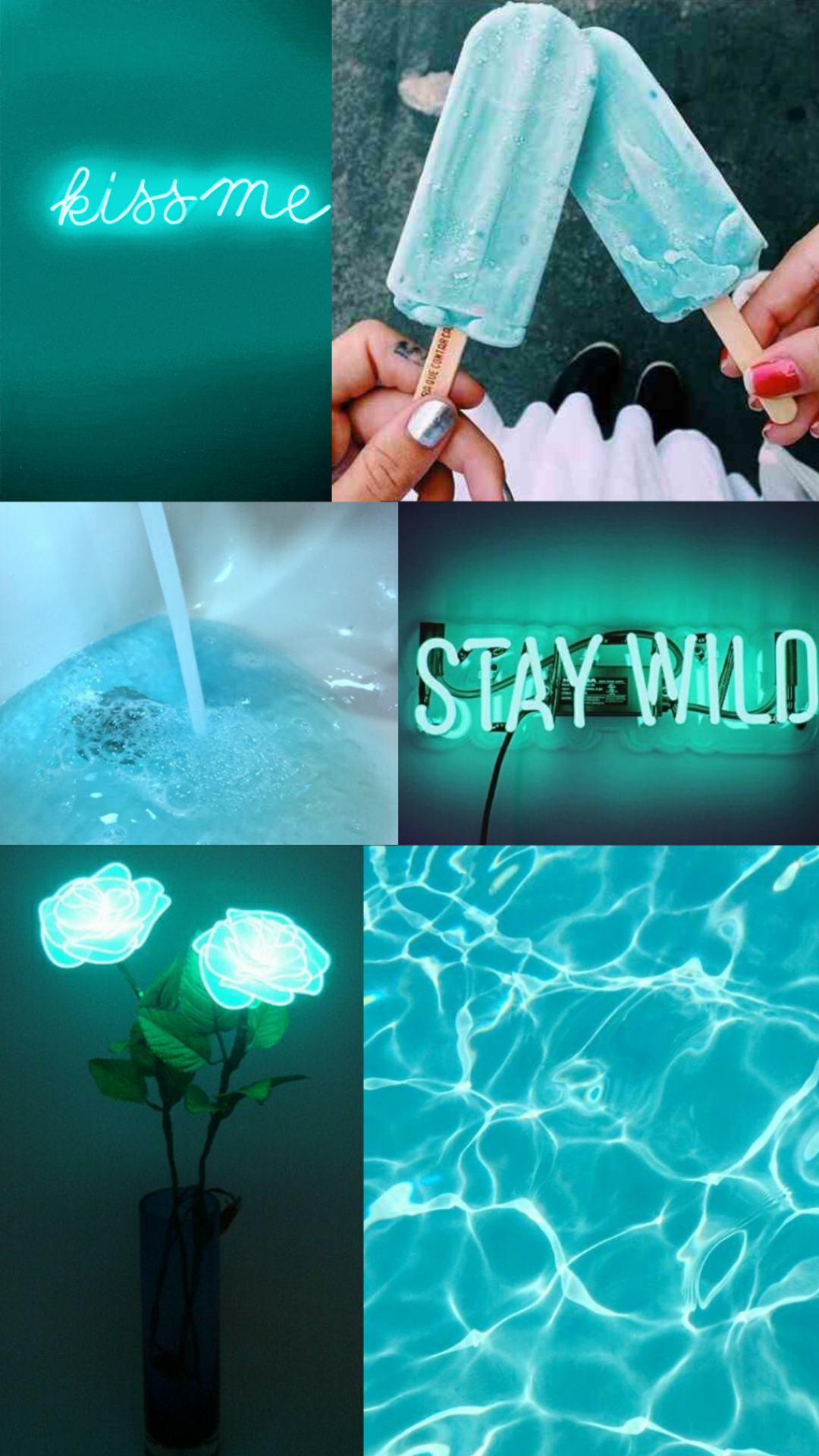 Aesthetic Turquoise Pictures Wallpapers