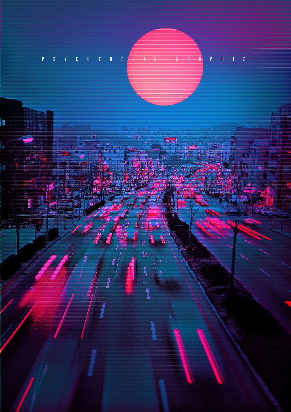 Aesthetic Vaporwave City Wallpapers