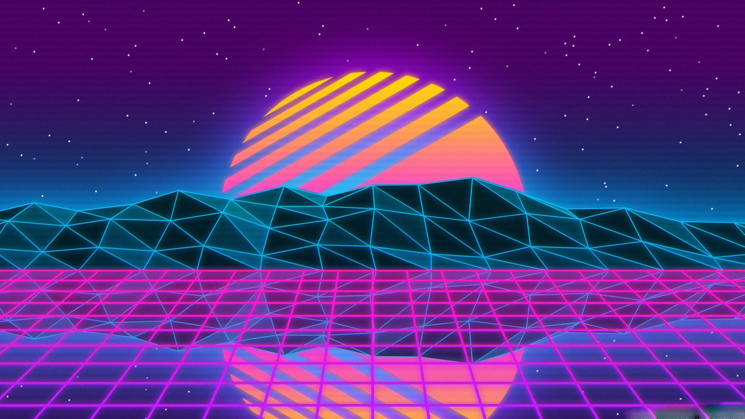 Aesthetic Vaporwave City Wallpapers