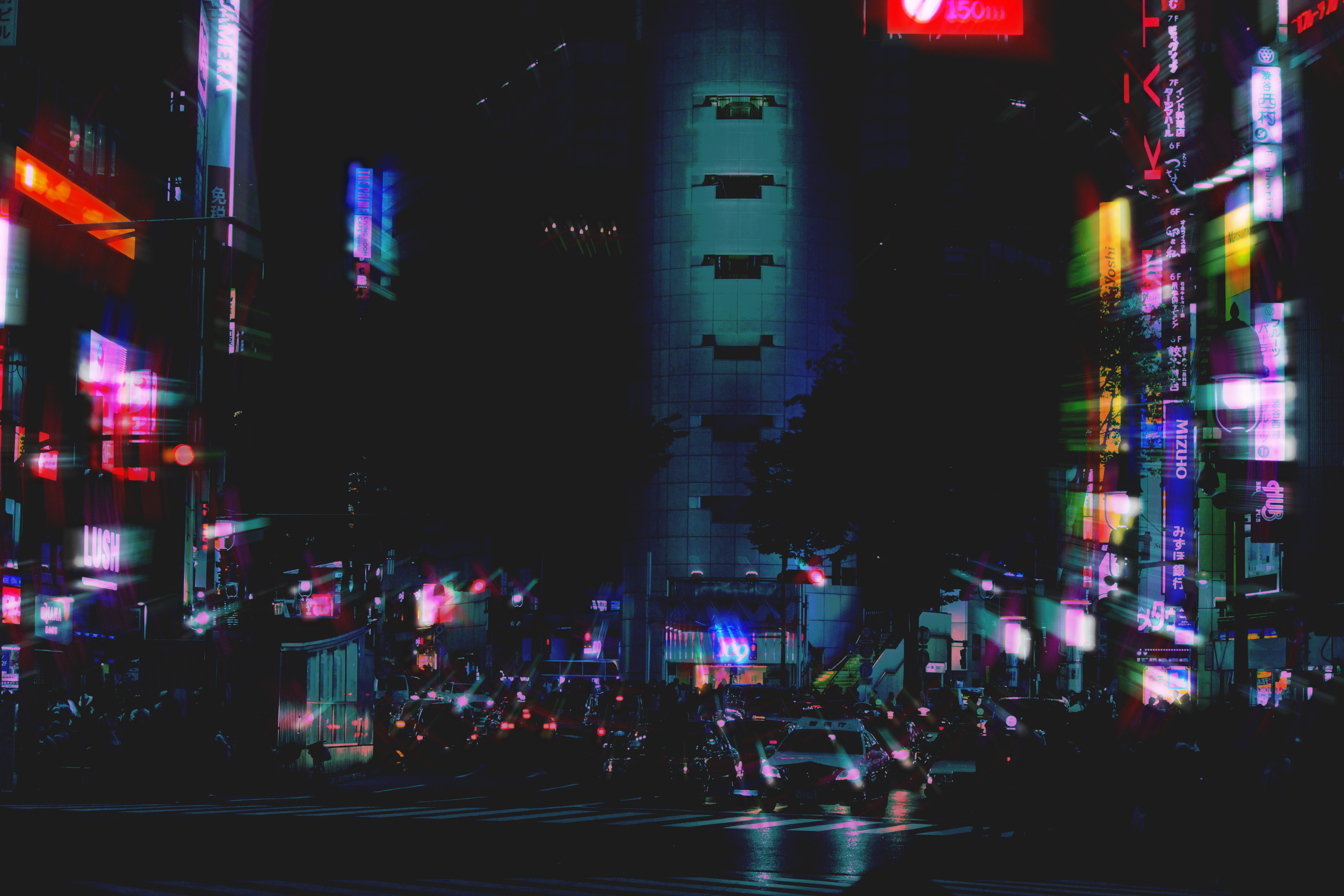 Aesthetic Vaporwave City Wallpapers