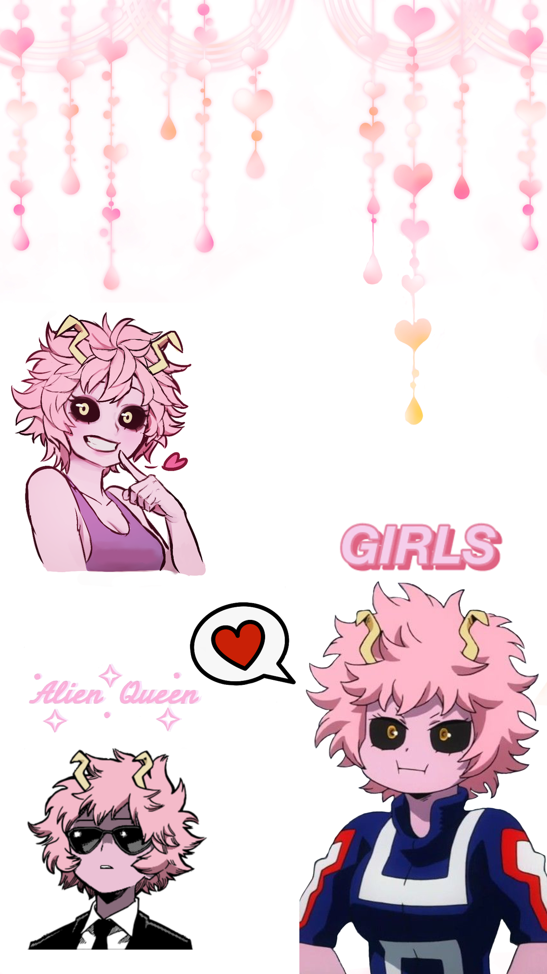 Aesthetics Mina Ashido Wallpapers