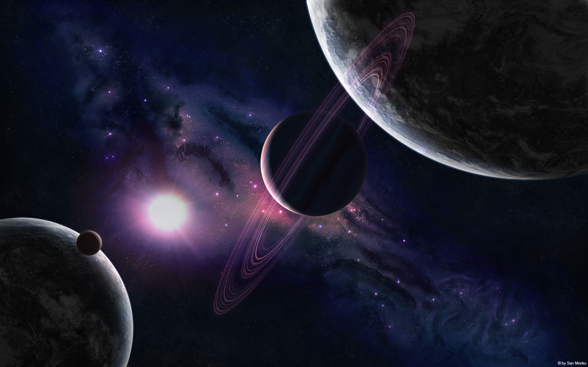 Amazing Planets In Space Wallpapers