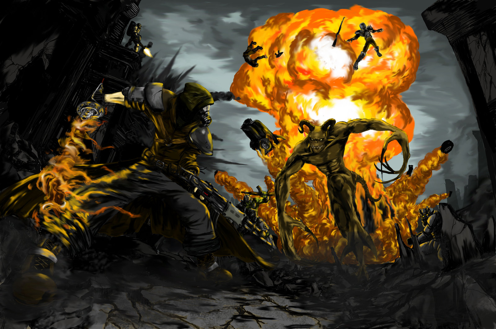 Apocalyptic Earth Art Wallpapers