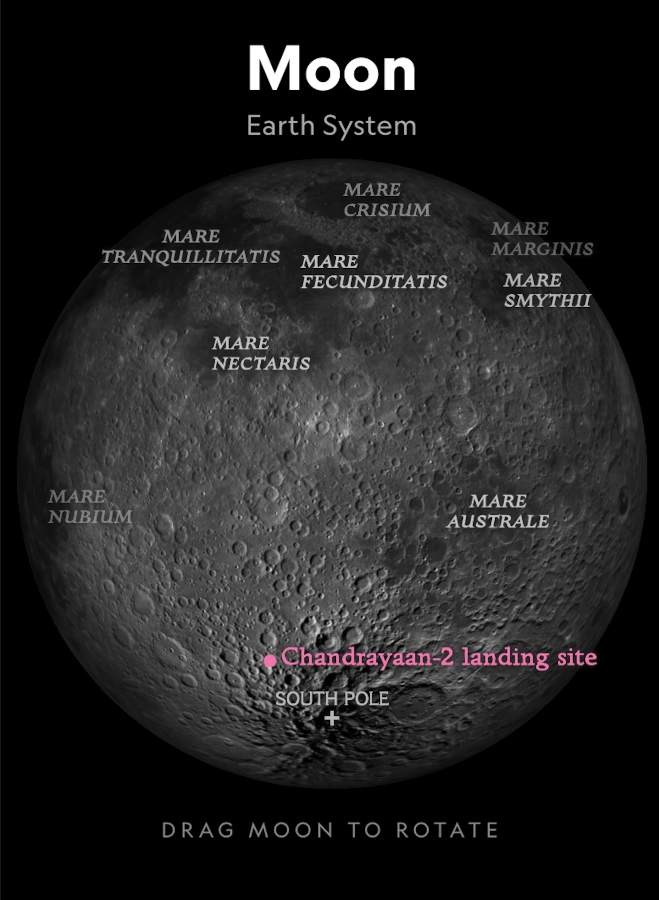 Chandrayaan 2 Moon Wallpapers