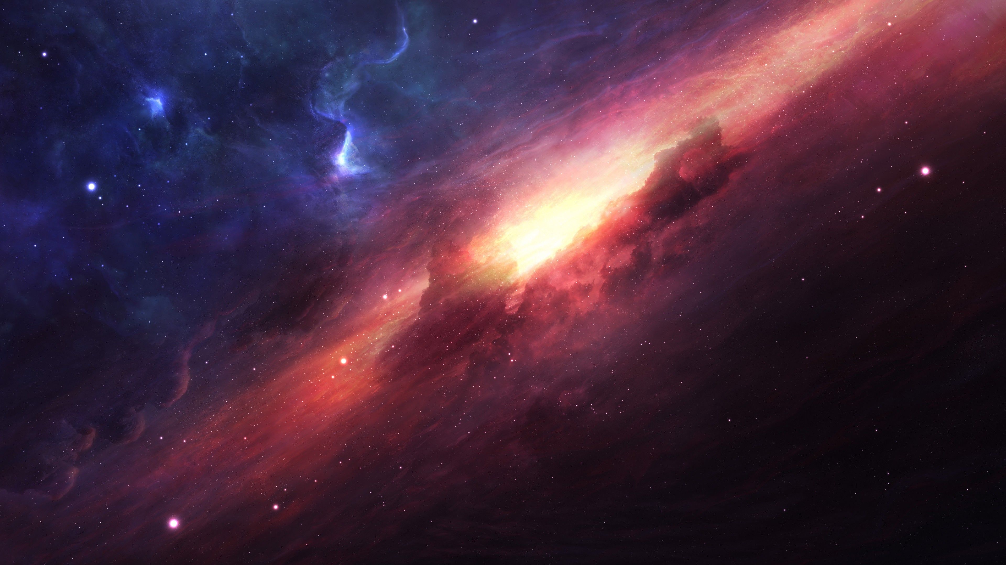 Digital Colorful Space Art Wallpapers