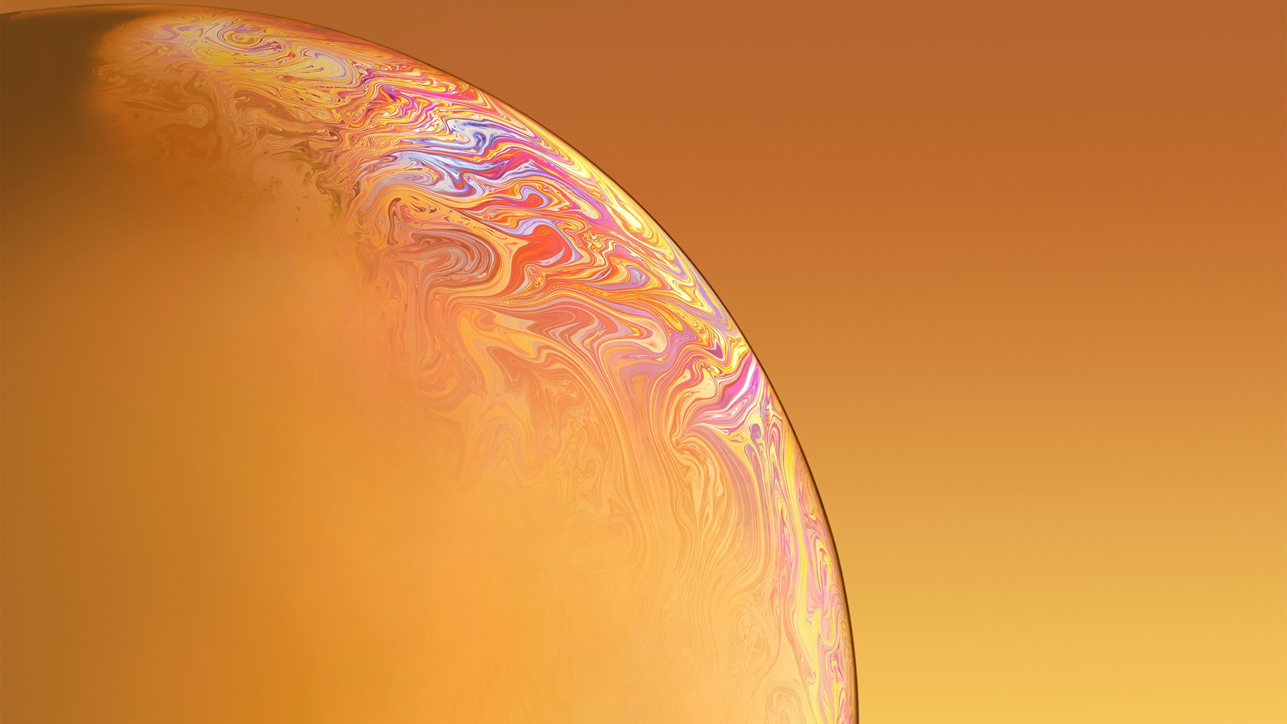 Golden Dark Planet Huawei Honor V8 Stock Wallpapers