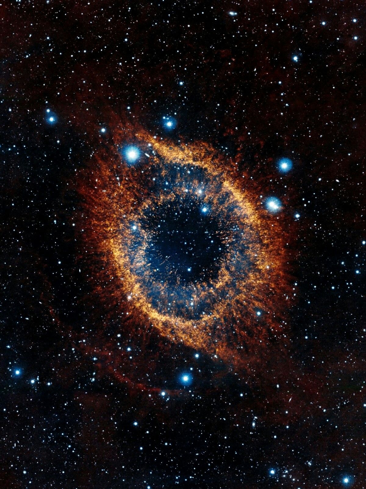 Helix Nebula &Amp; Stars Wallpapers