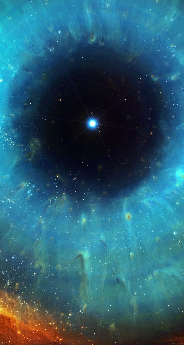 Helix Nebula &Amp; Stars Wallpapers
