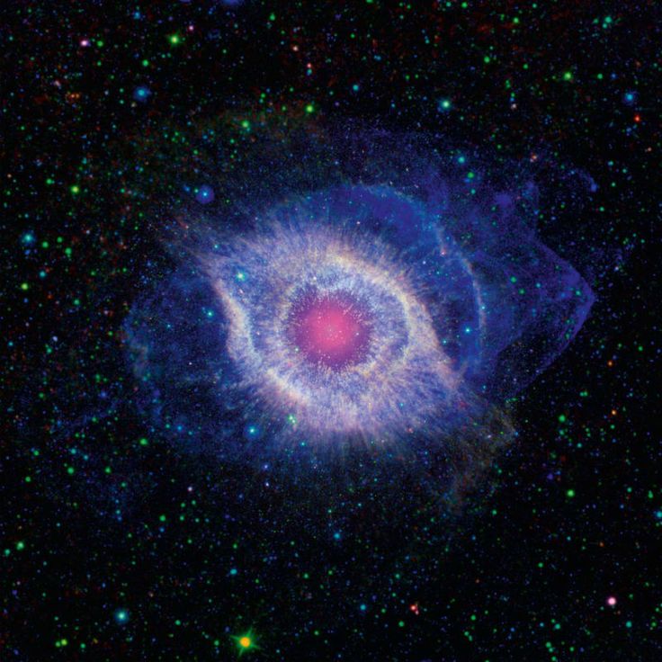 Helix Nebula &Amp; Stars Wallpapers