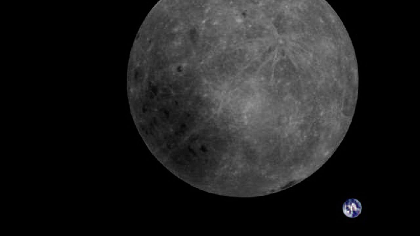 Moon Captured From Satellite Wallpapers