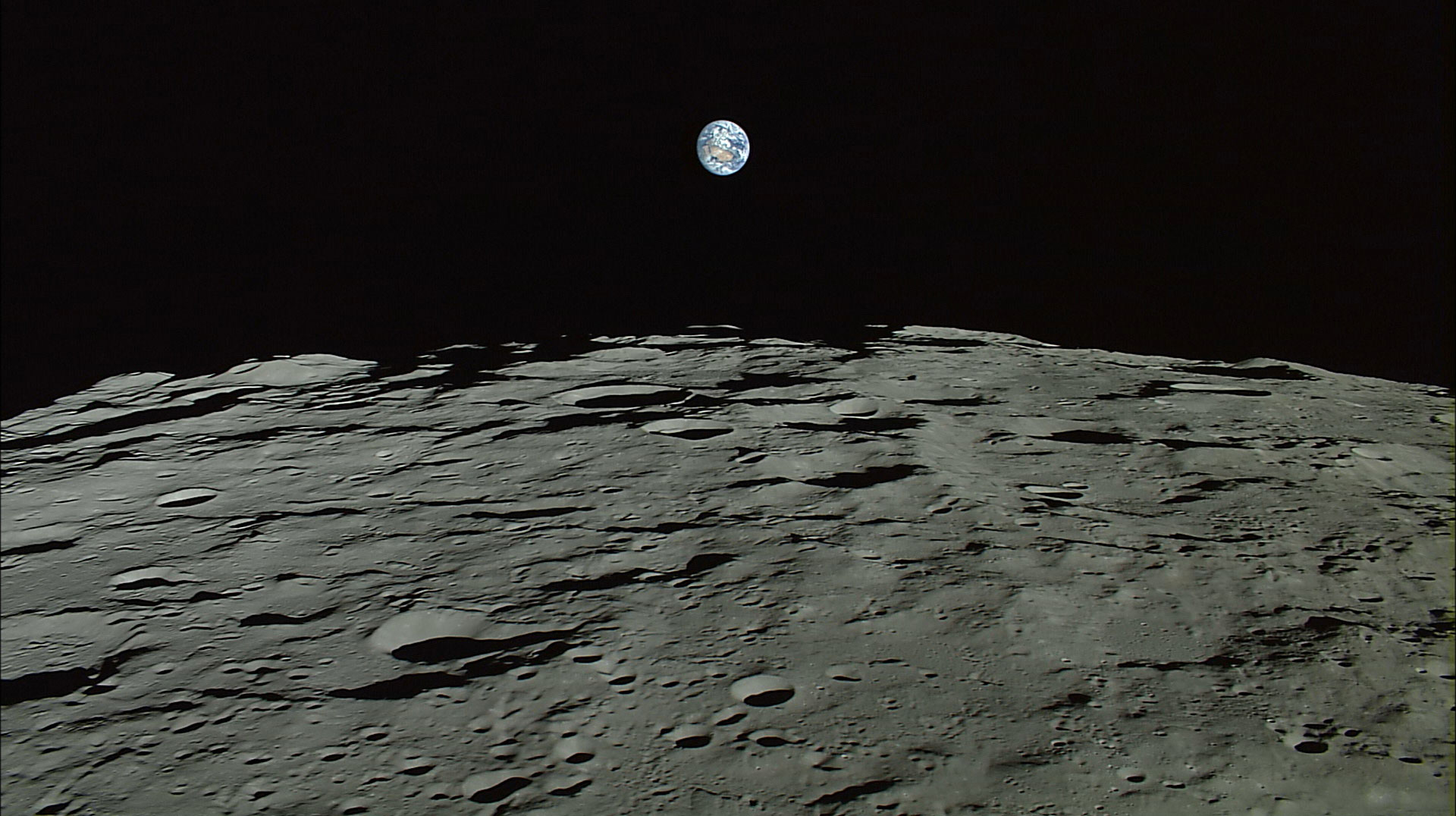 Moon Captured From Satellite Wallpapers