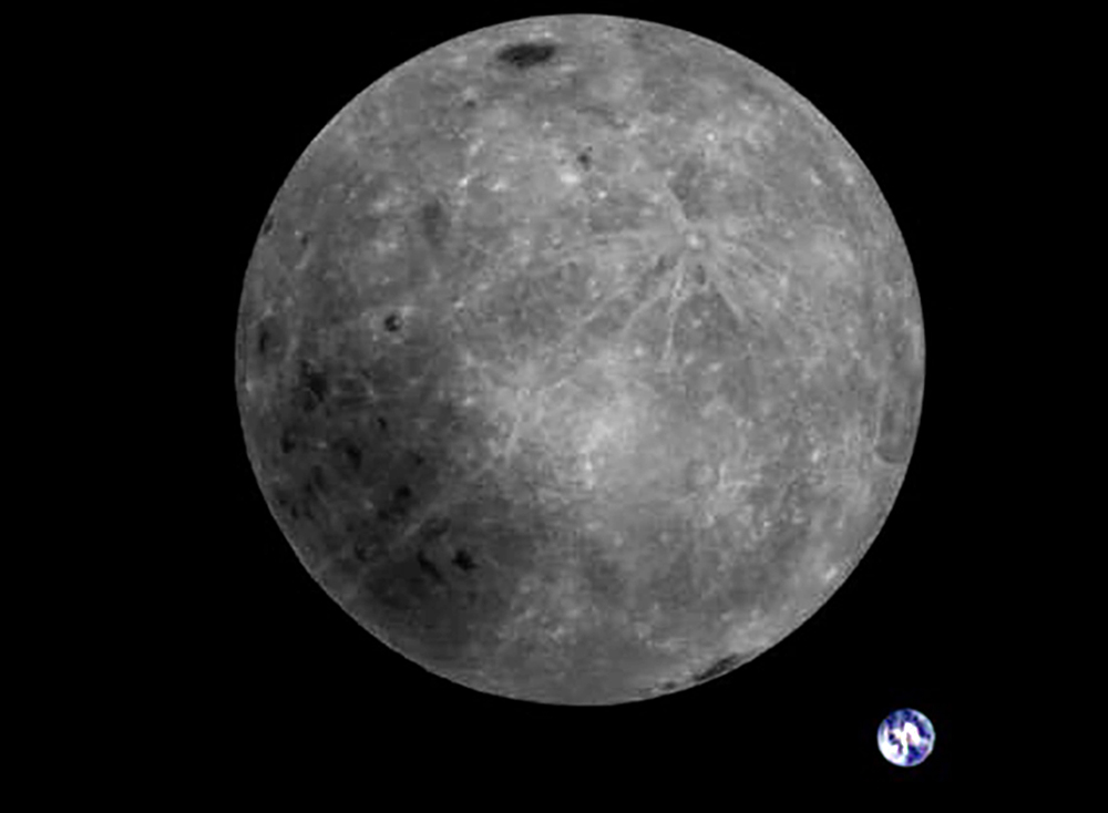 Moon Captured From Satellite Wallpapers