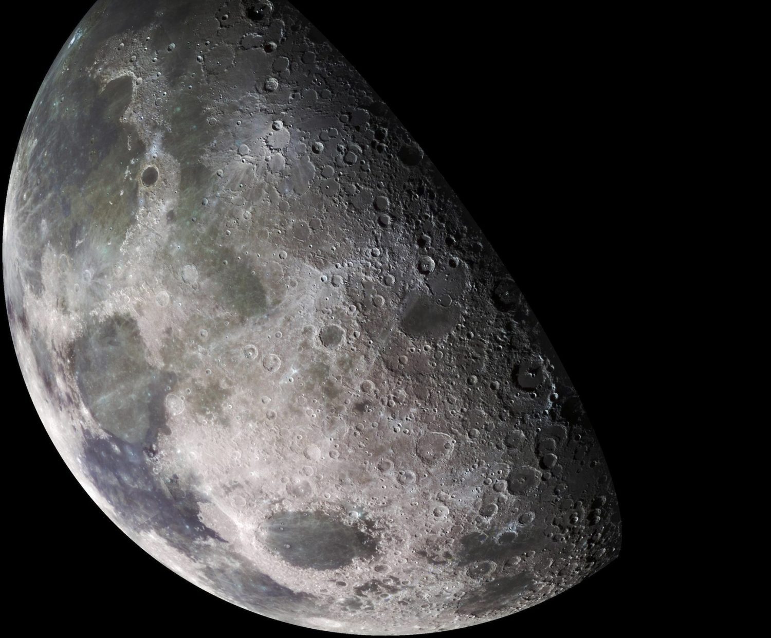 Moon Captured From Satellite Wallpapers