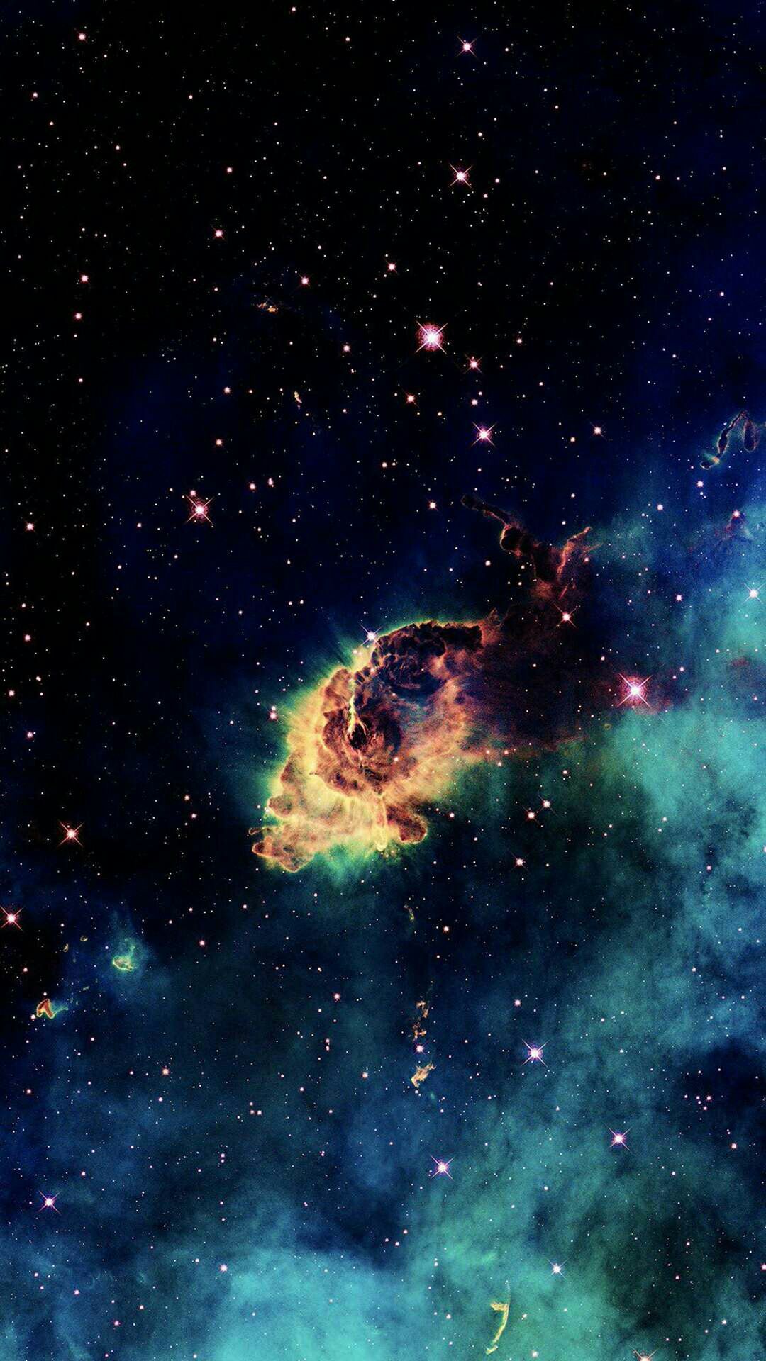 Nebula Indigo Wallpapers