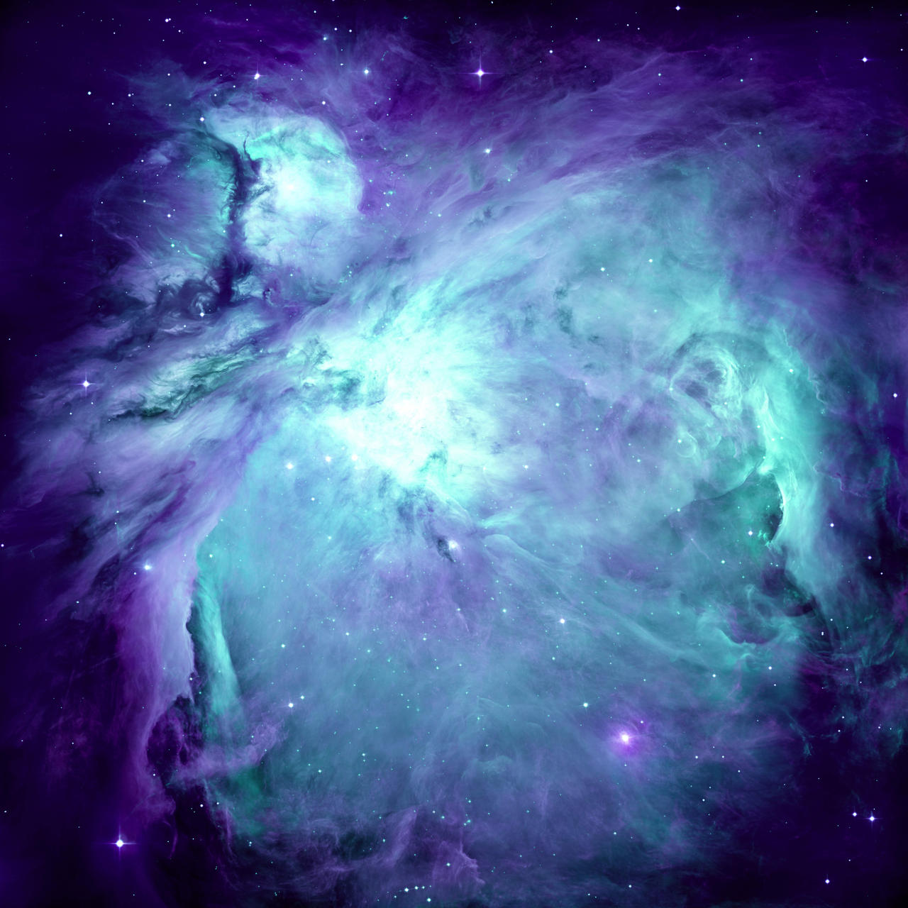 Nebula Indigo Wallpapers