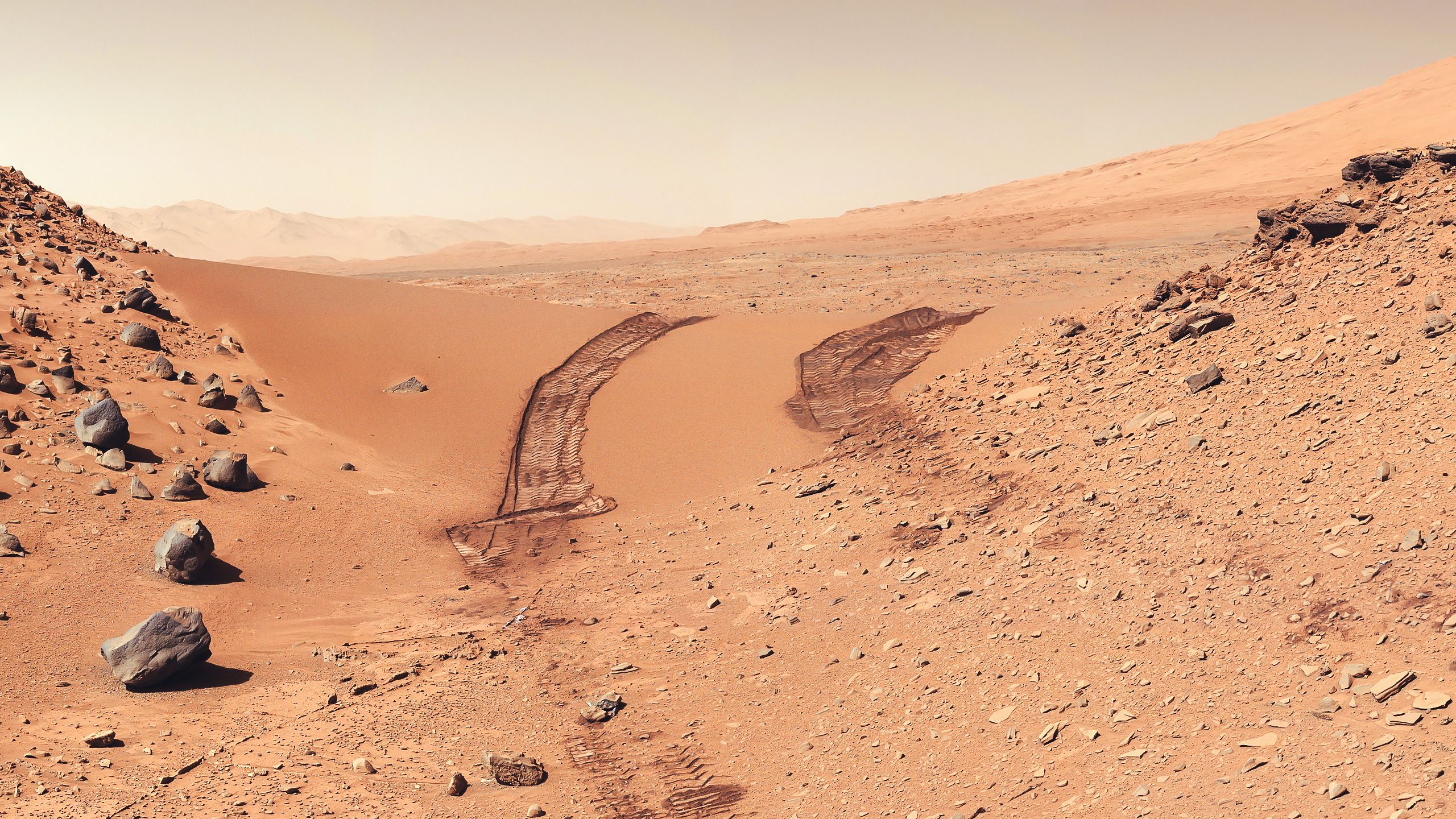 On Mars Landscape Wallpapers