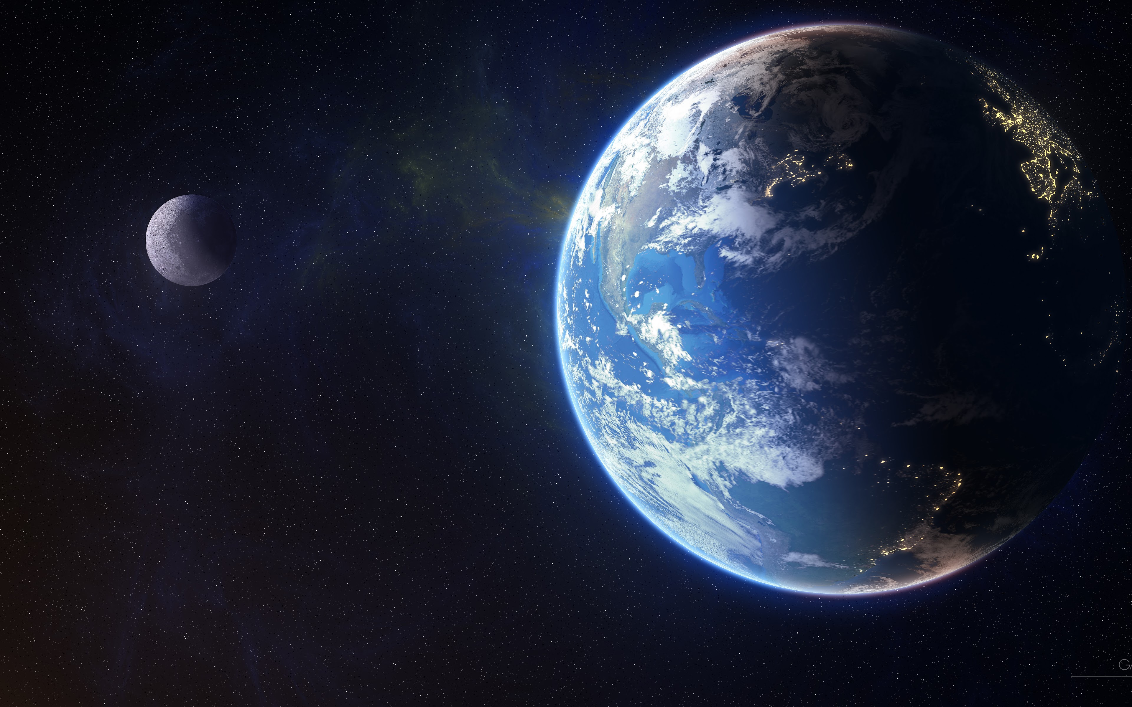 Planet In Space 4K Wallpapers