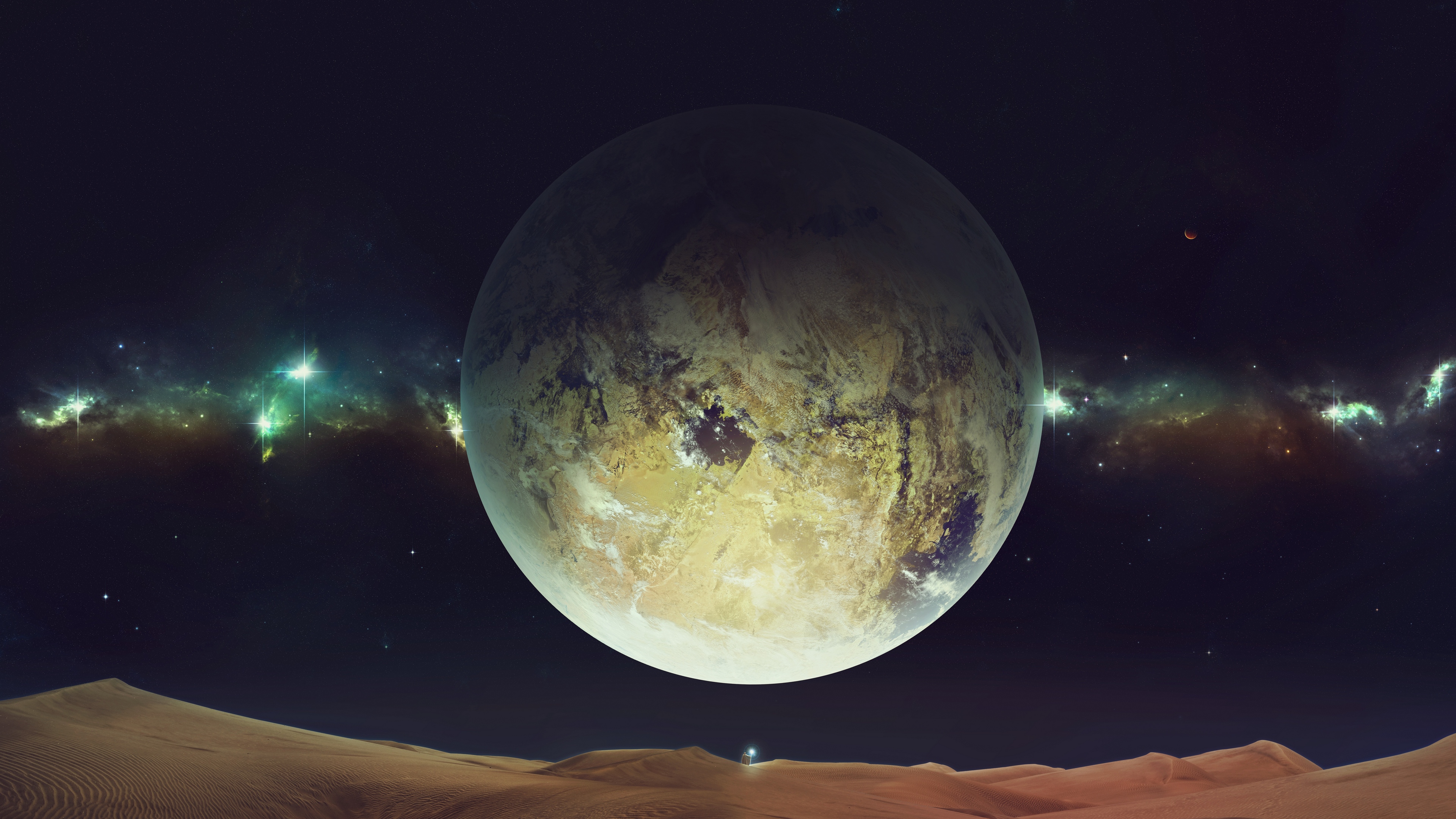 Planet In Space 4K Wallpapers