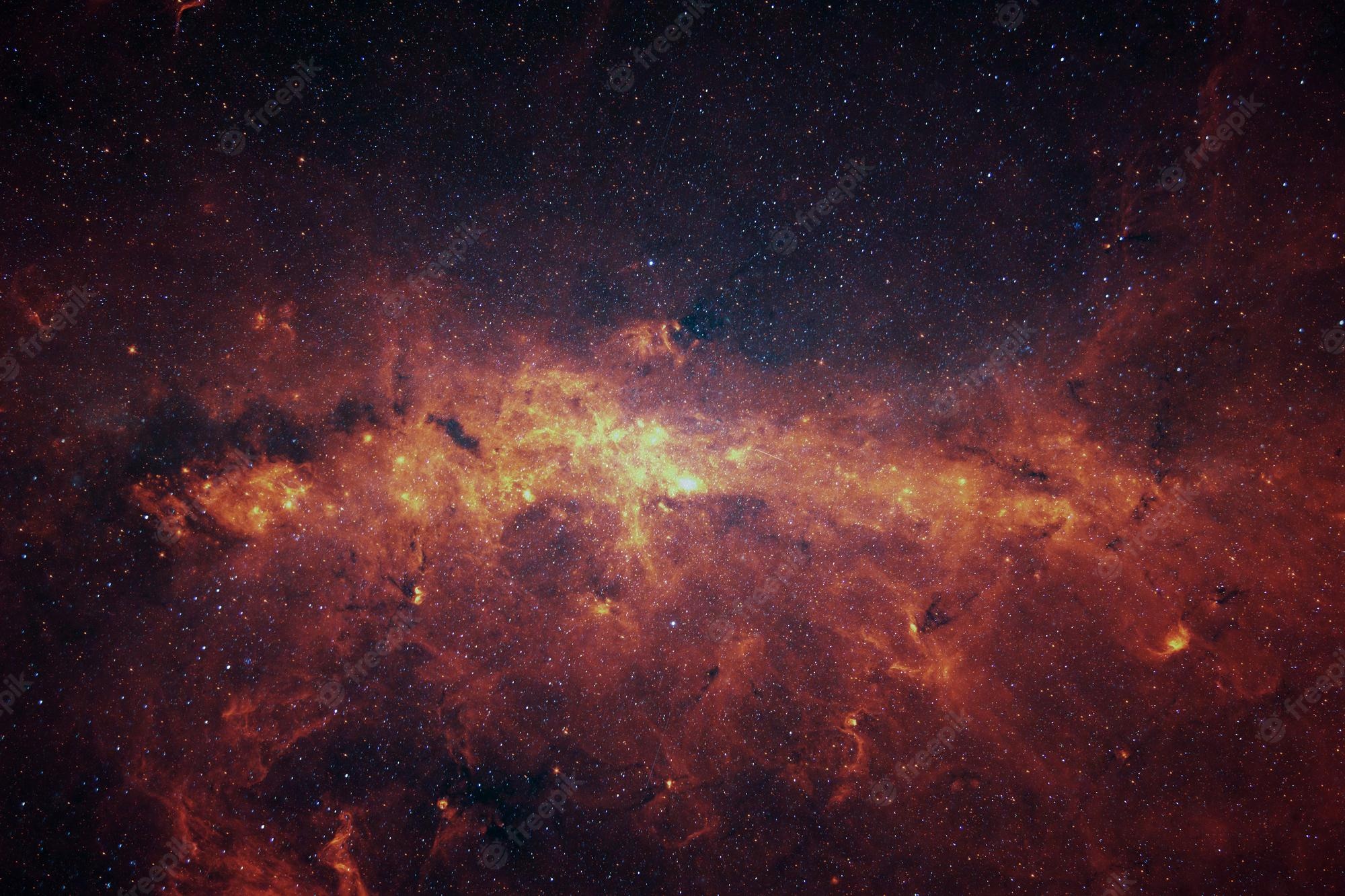 Red Galaxy Space Wallpapers